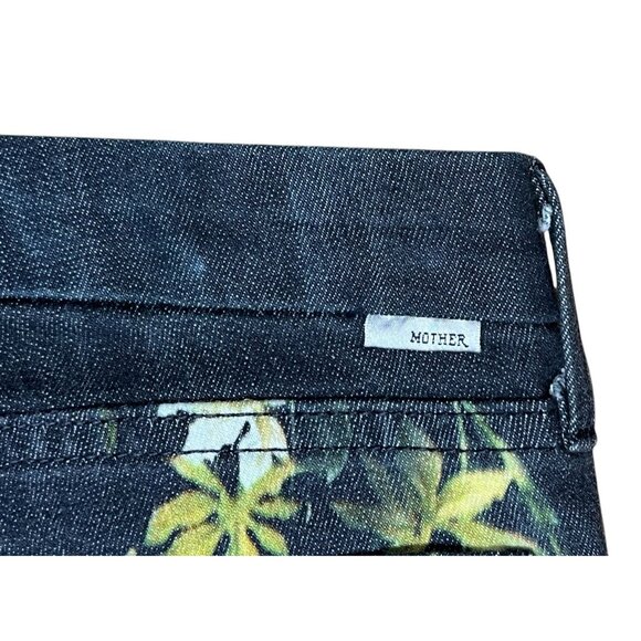 MOTHER Women Jeans 26 The Looker in He Kissed Me Between the Gardenias & Daisies - Picture 14 of 16